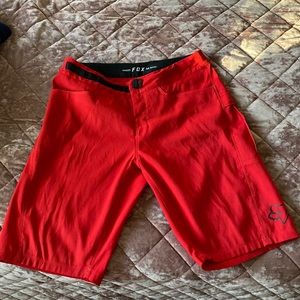 Fox Men's Athletic Shorts - Red